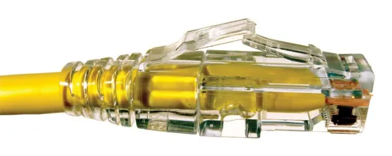 Platinum Tools - 100036 - EZ-RJ45 Cat6 Strain Relief, (Clear). 50/Bag.