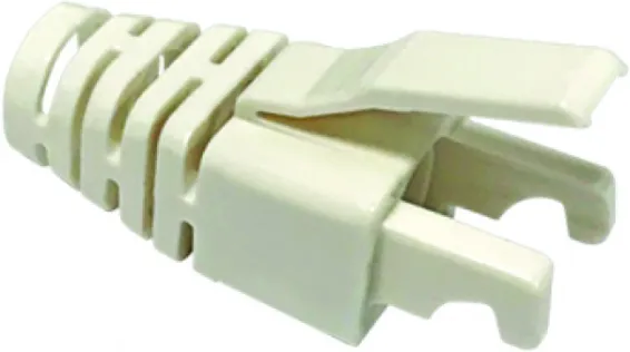 Platinum Tools - 100036 - EZ-RJ45 Cat6 Strain Relief, (Clear). 50/Bag.