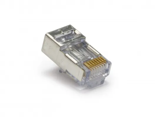 Platinum Tools - 105020 - EZ-RJ45 Shielded, Internal Ground. Pkg 100pc/Bag.