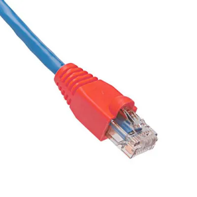 Platinum Tools - 105081 - RJ45 Boot, 6.5mm Max OD, Red. Pkg 100pc/Bag.