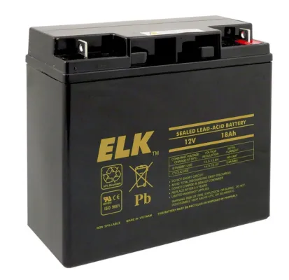 ELK - 12180 - Battery, Lead Acid 12V-18.0Ah