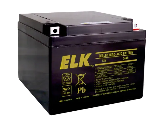 ELK - 12260 - Battery Lead Acid 12V-26.0Ah