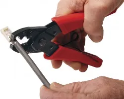 Platinum Tools - 12360C - CT-360 External Ground Crimp Tool. Clamshell.