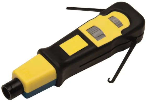 Platinum Tools - 13150C - PRO-Strike Punchdown Tool, (blades not incl'd). Clamshell.