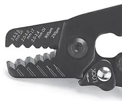 Platinum Tools - 15061C - 5-in-1 Fiber Optic Stripper, Clamshell.