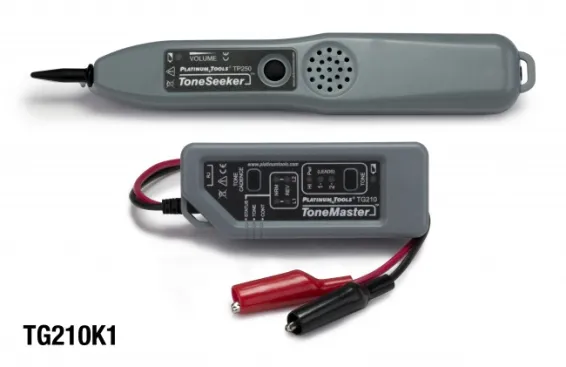 Platinum Tools - TG210K1C - Professional Tone & Probe Kit, Alligator Clips. Clamshell.