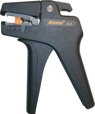Platinum Tools - 15305C - Minum 2.5 Self Adjusting Wire Stripper, 30-13 AWG. Clamshell.