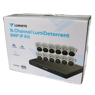 Luminys - K5T-16D2A4 - 16 Channel LumiDeterrent 12 x 5MP Cameras