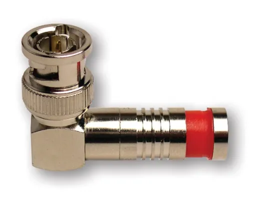 Platinum Tools - 18041RA - BNC RG59 RA Compression, Nickel Pl (Bulk,1ea) Pkg 25pc/Bag