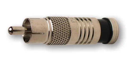 Platinum Tools - 18065 - RCA RG6Q Compression, Nickel Pl. Pkg 25pc/Bag.