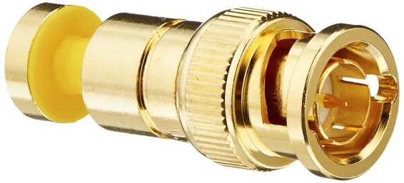 Platinum Tools - 18255 - BNC Type RGB Compression 25AWG Gold Plated Connectors (Bulk Package 25Pc/Bag)