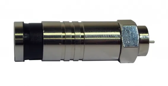 Platinum Tools - 18311 - F RG11 Compression, Nickel Pl. Pkg 25pc/Bag.