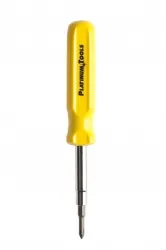 Platinum Tools - 19001C - 6-in-1 Screwdriver. Clamshell.
