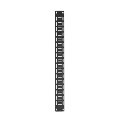Kendall Howard - 1903-1-001-01 - 1U Flat Cable Lacing Panel
