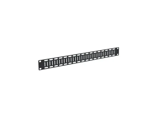 Kendall Howard - 1903-1-001-01 - 1U Flat Cable Lacing Panel