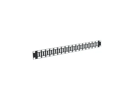 Kendall Howard - 1903-1-001-01 - 1U Flat Cable Lacing Panel