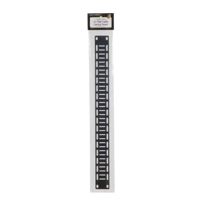 Kendall Howard - 1903-1-001-01 - 1U Flat Cable Lacing Panel
