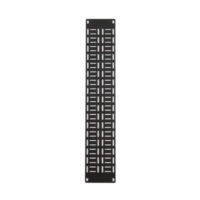 Kendall Howard - 1903-1-002-02 - 2U FLAT CABLE LACING PANEL