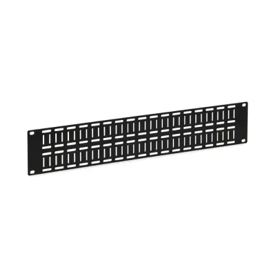 Kendall Howard - 1903-1-002-02 - 2U FLAT CABLE LACING PANEL