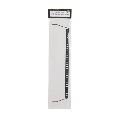 Kendall Howard - 1903-1-101-00 - 3" Deep Flanged Lacing Bar