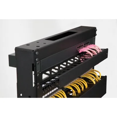 Kendall Howard - 1903-3-300-02 - 2U Finger Duct Cable Manager