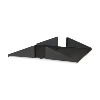 Kendall Howard - 1906-3-300-02 - 2U 2-Piece Telco Rack Shelf
