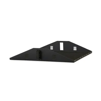Kendall Howard - 1907-3-000-02 - 2U Center Mount Shelf (Vented)