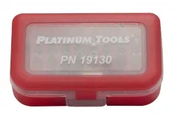 Platinum Tools - 19130C - 30 Piece Security Bit Set. Clamshell.