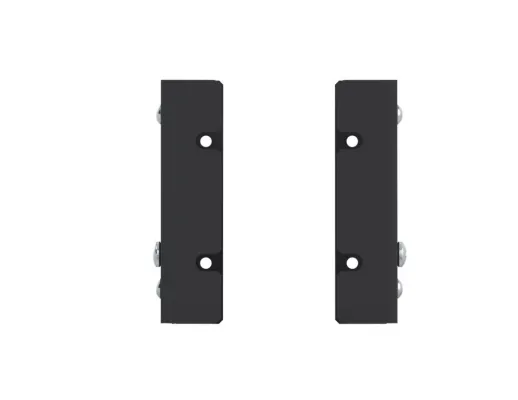 Kendall Howard - 1924-3-001-02 - RACK STANDOFF BRACKET, ADJUSTABLE, 2U 