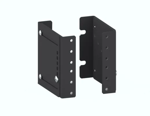 Kendall Howard - 1924-3-001-02 - RACK STANDOFF BRACKET, ADJUSTABLE, 2U 