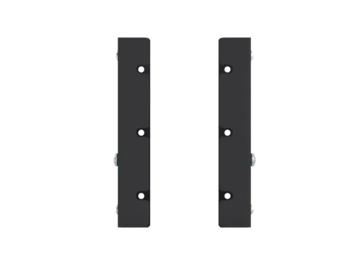 Kendall Howard - 1924-3-001-03 - RACK STANDOFF BRACKET, ADJUSTABLE, 3U 