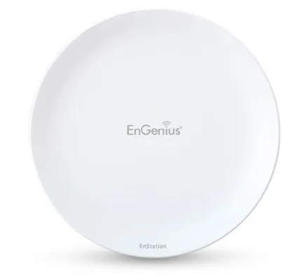 ENGENIUS - N-EnStationAC Kit - (Two) WI-FI 5 OUTDOOR LONG RANGE ACCESS POINT/WIRELESS BRIDGE