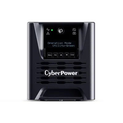 Cyber Power - PR750LCD3C - UPS SYSTEMS Smart App 750VA/750W, Pure Sine Wave, NEMA 5-15P, 5 ft cord