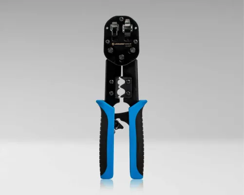 Jonard - UC-4511 - RJ45 & RJ11/12 Modular Pass-through Crimper with Tail Crimping Slots