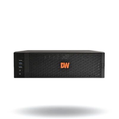 Digital Watchdog - DW-BJDX1112T-LX - Blackjack DX Server, Intel Celeron Processor, Linux Ubuntu OS with 12TB Storage