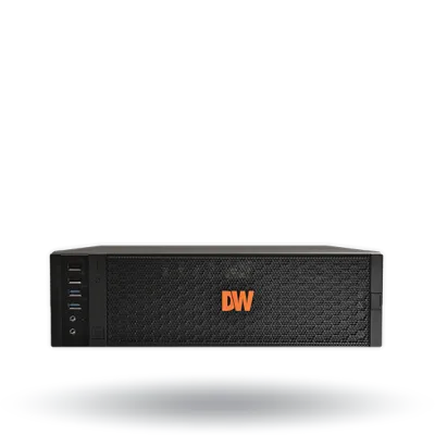 Digital Watchdog - DW-BJDX3112T-LX - Blackjack DX Server, Intel I3 Processor, Linux OS with 12TB Storage