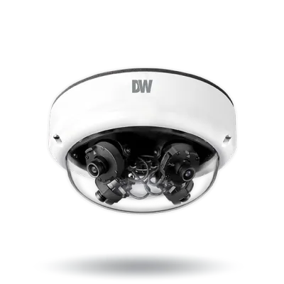 Digital Watchdog - DWC-PVX16W4W - MEGApix Flex 16MP multi-sensor vandal dome IP camera with 4.0mm fixed lens options 