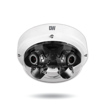 Digital Watchdog - DWC-PPVX20WATW - MEGApix 20MP multi-sensor vandal dome IP camera with vari-focal lenses with IVA+ license