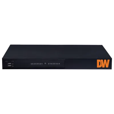 Digital Watchdog - DW-BJCX4T-LX - Blackjack CX 16-channel Embedded PoE NVR Powered by DW Spectrum, Linux OS with 4TB HDD