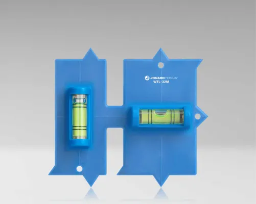 Jonard - WTL-32M - Wall Template & Level for 1 & 2 Gang 3-degree x 2-degree Metal Electrical Boxes