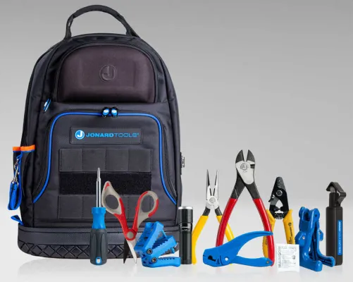 Jonard - TK-121B - Fiber Prep Kit in Backpack (BP-100)