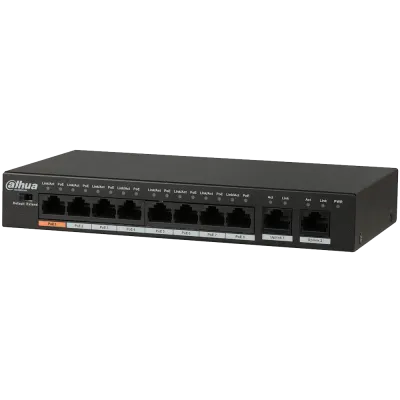 Dahua - DH-PFS3010-8ET-96 - 8-port PoE Ethernet switch 96W