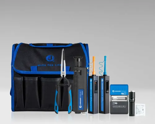 Jonard - TK-188 - Fiber Connector Cleaning And Inspection Kit (200x Microscope)