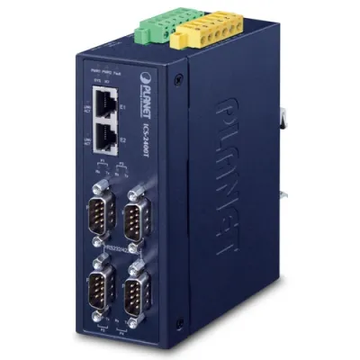 Planet - ICS-2400T - Industrial 4-Port RS232/RS422/RS485 Serial Device Server