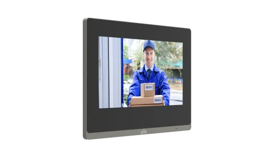 Uniview - OEI-371S-H-W - Wall Mounted 7-inch Indoor Station(Concealed wire installation)