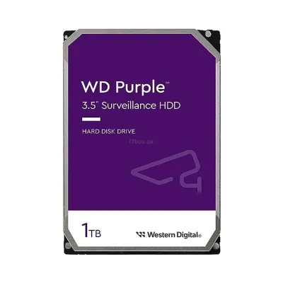 Vivotek - WD11PURZ - Western Digital Purple 1TB Surveillance HDD 3.5"