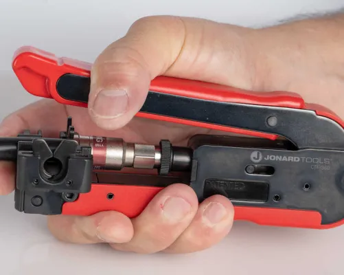 Jonard - CTF-360 - 360° Compression Tool for Short RG6, & RG11 Style F Connectors