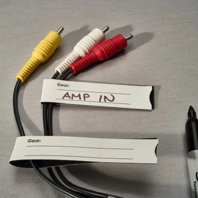 Rip-Tie - QP-06 - 3/4″ Wide QuickPinch Cable Label length  6