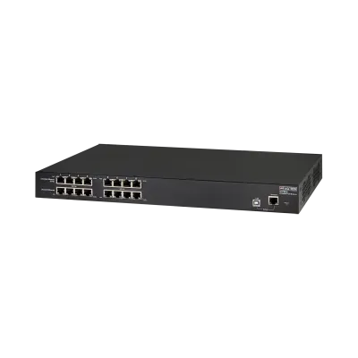 Vigitron - Vi2508 - 8-Port MaxiiPower™ Managed af/at 72W PoE Midspan w/ UTP Extender (300W PS)