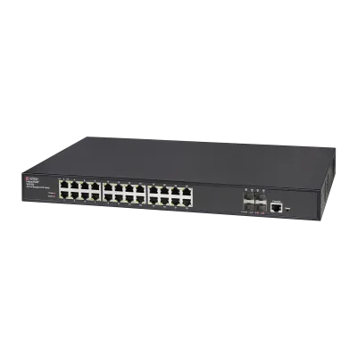 Vigitron - Vi30132 - 24-Port 1G, IEEE 802.3bt PoE,10GbE Uplink, L2+/L3 Managed PoE Switch